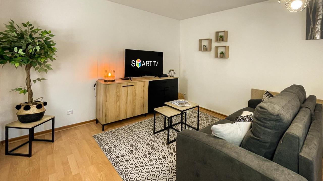 HOMEY WOOD - New - Appartement avec une chambre - Parking privé gratuit - Balcon privé - A 5 min de la gare pour rejoindre Genève Annemasse Exterior foto